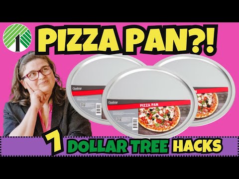 7 Dollar Tree Pizza Pan Hacks That Look Like They Cost A Fortune (These Should NOT Be This Good 😳)