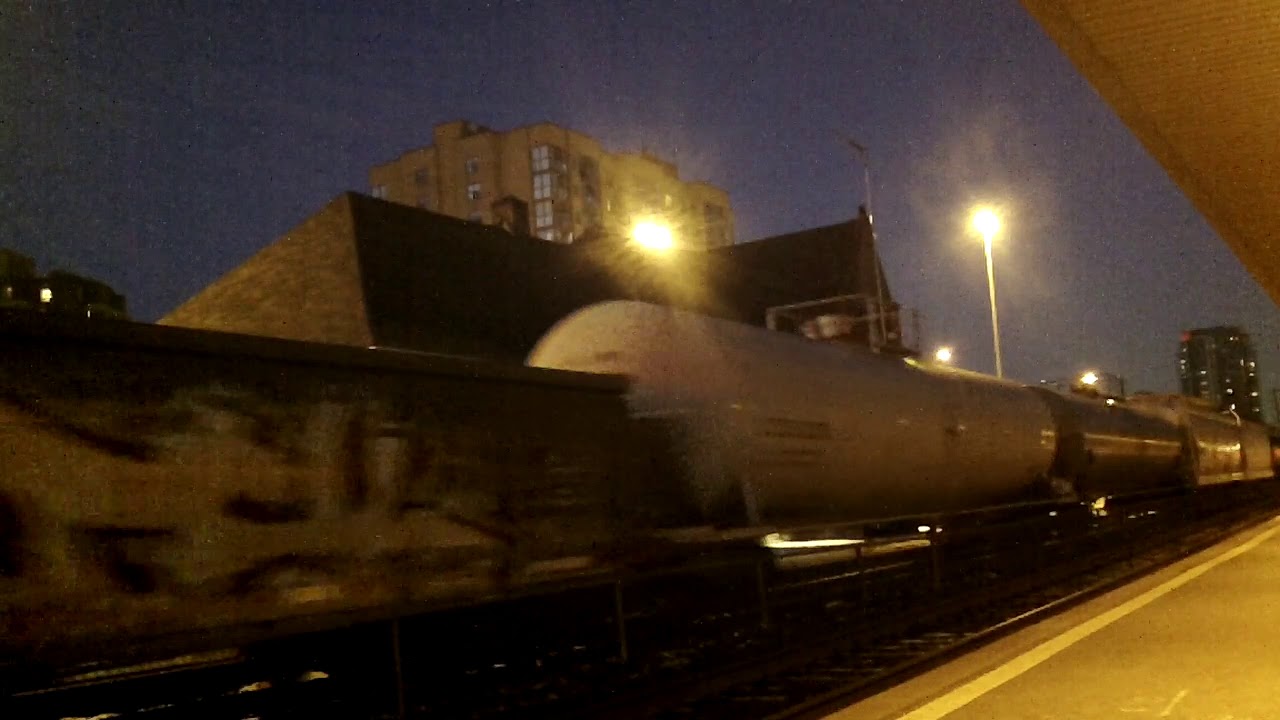 Night Shot/NS!/CN 399 w/ CN 3810 & NS 4260 lead this long 656 axle, WB ...