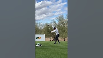 Nick Taylor ~ Slow Motion Driver Swing @ WM Phoenix Open