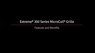MicroCoil Security Grille Benefits and Features