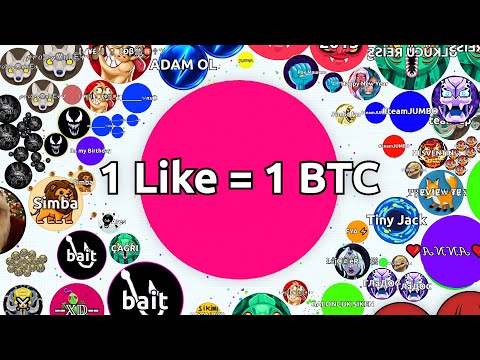 agario with bitcoin