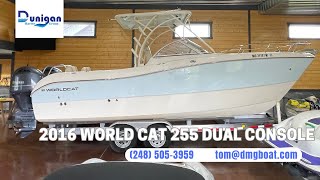 [SOLD] 2016 World Cat 255 Dual Console Virtual Video Tour