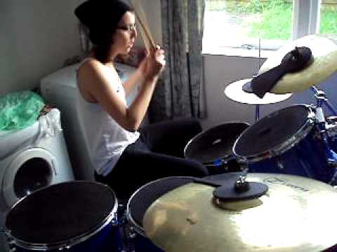 Emily Plays Love Shack on the Drums