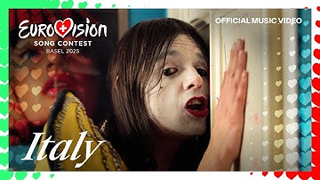 Lucio Corsi - Volevo Essere Un Duro | Italy 🇮🇹 | Official Music Video | #Eurovision2025