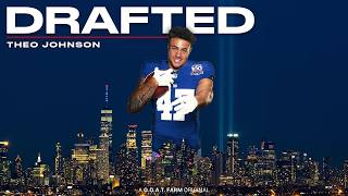 Theo Johnson Inspiring NFL Draft Day | Tells NY Giants, “You Won’t Regret This”