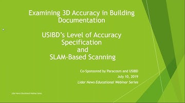 Examining 3D Accuracy in 3D Building Documentation