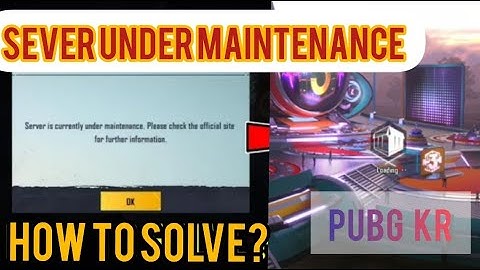 PUBG Mobile KR Server Problem | PUBG Mobile KR Login Problem | PUBG Mobile KR Not Opening