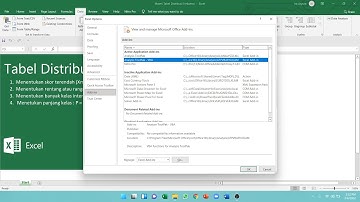 Membuat Tabel Distribusi Frekuensi & Histogram Menggunakan VBA Functions Microsoft Excel