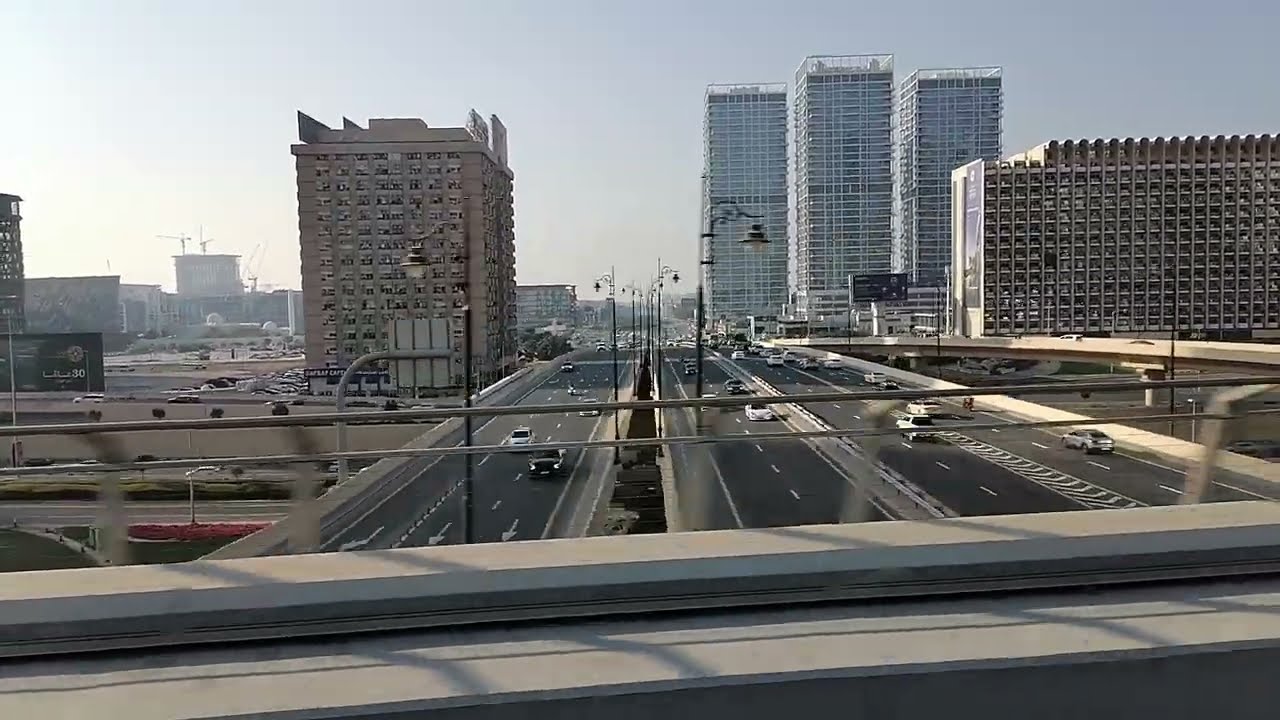 Shaikh Zayed Road 4K View/