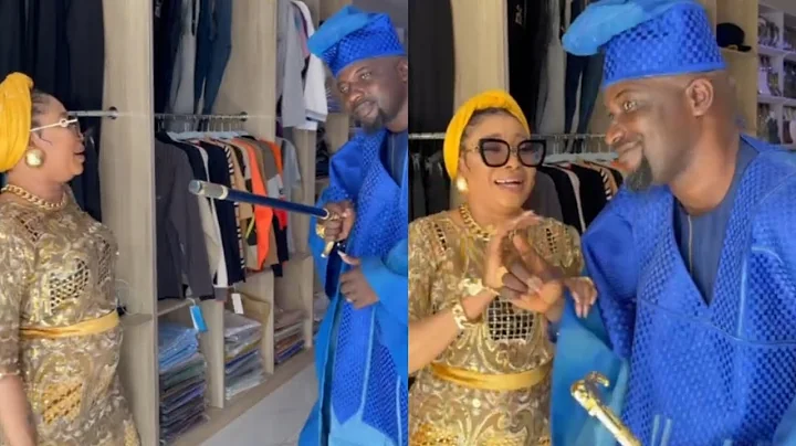 LIZZY ANJORIN IN TEARS AS HER HUSBAND SURPRISED HER ON HER BIRTHDAY IN THEIR MASSIVE MALL