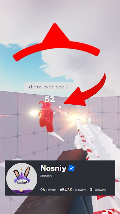 Owner using every gun at once in Roblox rivals