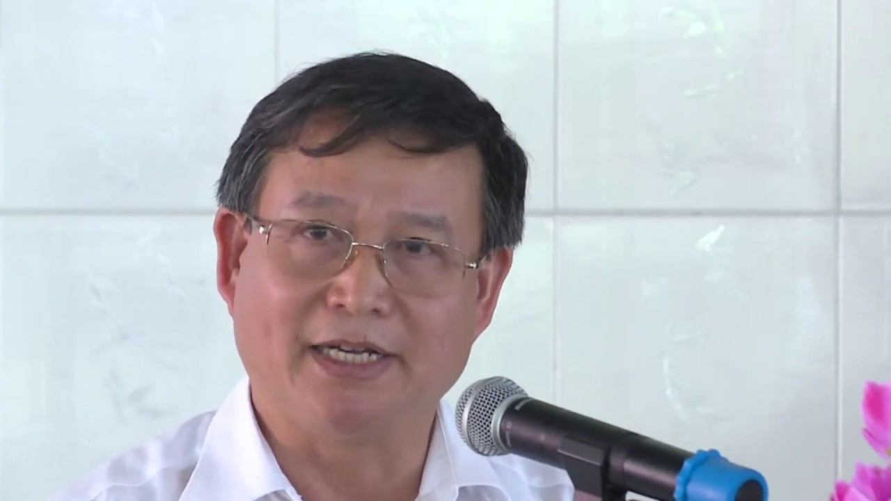 Vụ trưởng Ban tôn giáo Chính phủ Tiến sĩ Bùi Hữu Dược phát biểu trong Lễ tưởng niệm TL lần 3