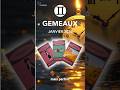 GÉMEAUX 👥️♊️ • Janvier 2026 • SHORT • By Manou 🧿 #shorts #guidance #tarot #spirituality #message