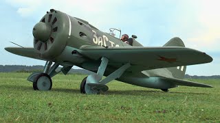 Rc RATA I-16 & FW190 With Tragic End