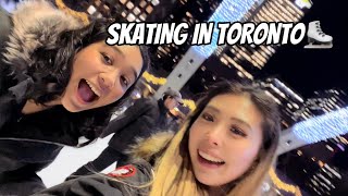 Skating in Toronto! | Holiday Vlog