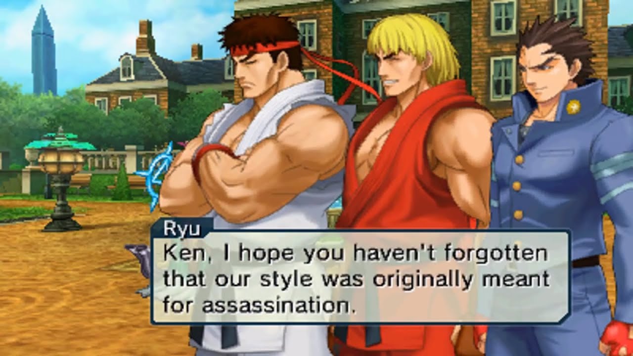 Project X Zone - Ryu, Ken & Batsu English Dub - YouTube