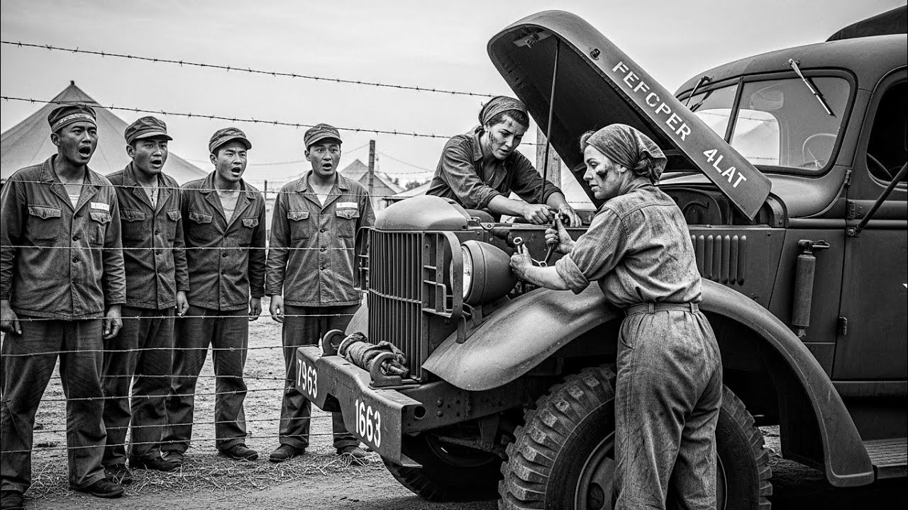 Japanese POWs Shocked When They Saw American Women Driving Trucks