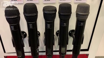 InfoComm 2019: Bosch Security Intros RE3-UHF Wireless Family of Microphones for Live Performance