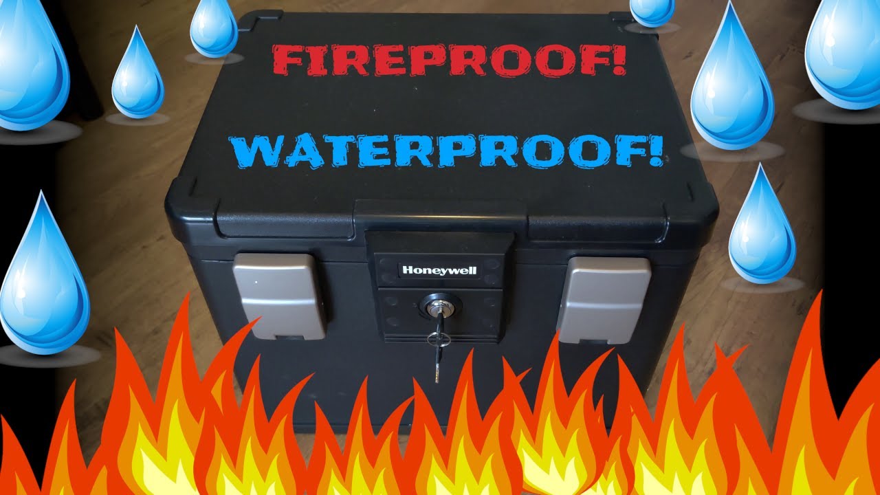 Honeywell File Fireproof Waterproof Safe YouTube