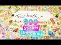 Mega Überraschung für Eva | 900 Sticker Unboxing & Emoji Brief für Kathi | Super süße Aufkleber