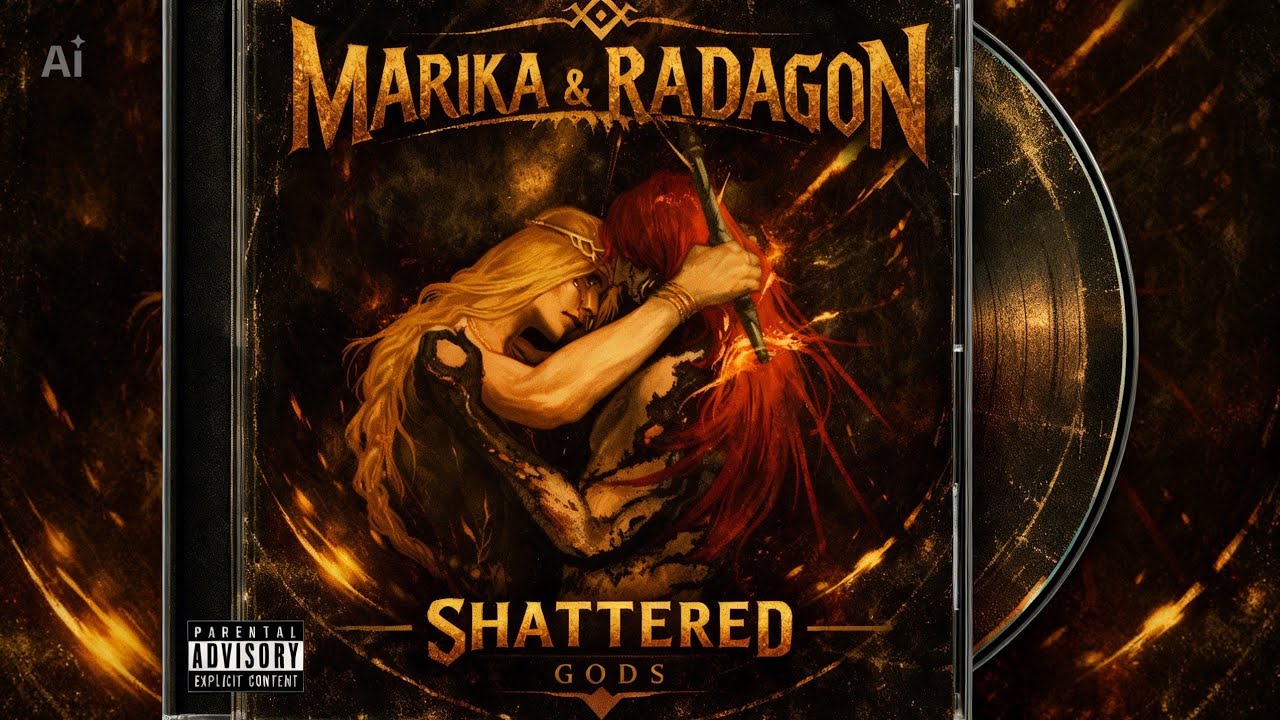 🔥 MARIKA & RADAGON — SHATTERED GODS 🔥(Souls of Metal Style — Epic / Dark / Tragic)