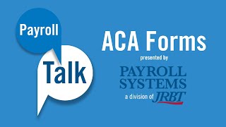 Payroll ACA Reporting