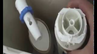 Cliente congelador Atlético Cisterna con dos pulsadores roca dama. Reparar una fuga y cambiar junta del  descargador - YouTube