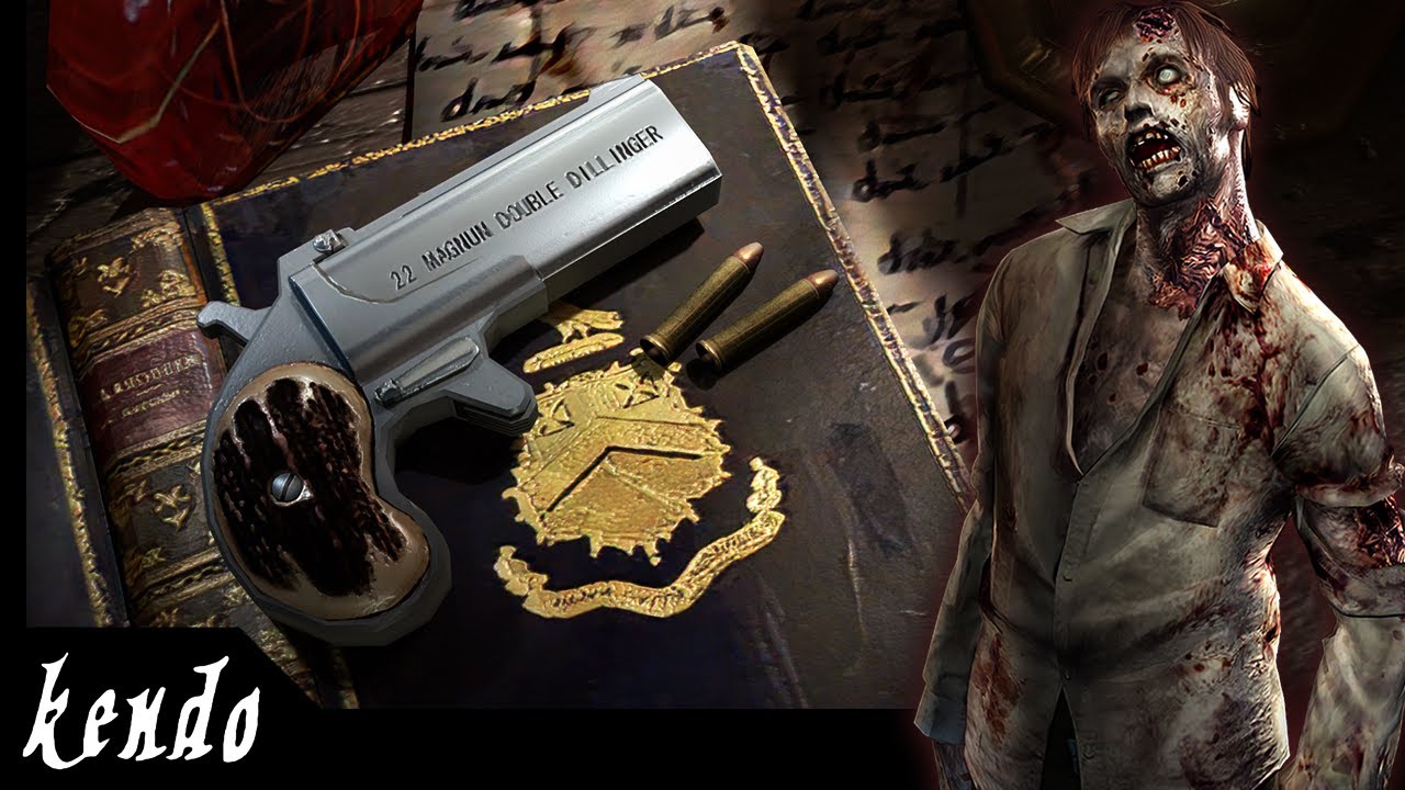 Self-defense Gun │The One Shot Derringer (Resident Evil Remake)