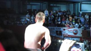 Justin Bieber  Baby river Plate Stadium 0911 Hd desde Fila 5 