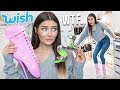 TRYING VERY WEIRD SHOES FROM WISH... WTF ARE THOSE!?