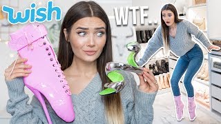 TRYING VERY WEIRD SHOES FROM WISH... WTF ARE THOSE!?