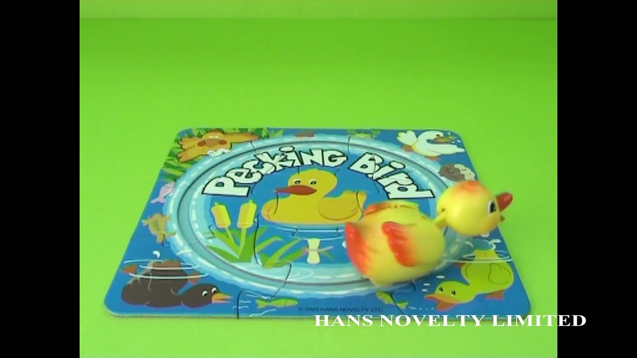HANS Wind Up Toys Play on Track Puzzle (Jr. Pilot, Jr. Sailor, Pecking Bird, Train... )