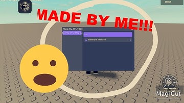BackFlip & FrontFlip Gui👍👍 | 🔥Works in Any Games🔥 | Made By Me😅 (Delta)