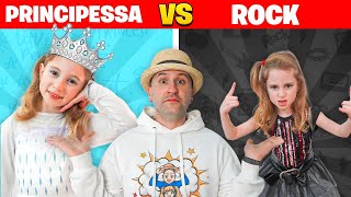 DUE TIPI DI FIGLIA!! *GIORGIA PRINCIPESSA vs GIORGIA ROCK* screenshot 1
