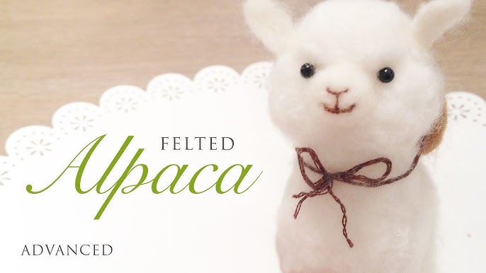 diy needle felted llama Archives - Bear Creek Felting