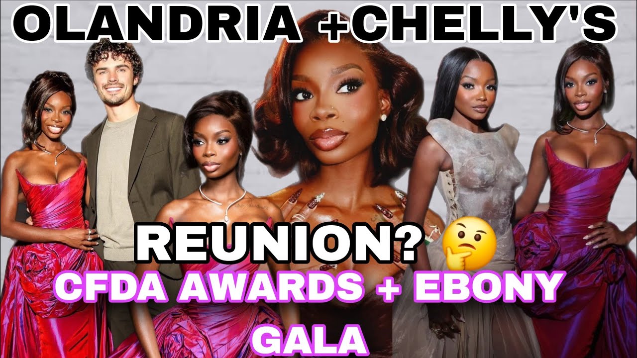 THOUGHTS ON CHELLY & OLANDRIA'S PHOTO @ GLAMOUR + OLANDRIA GADDED @ CFDA AWARDS! + OLA'S EBONY AWARD