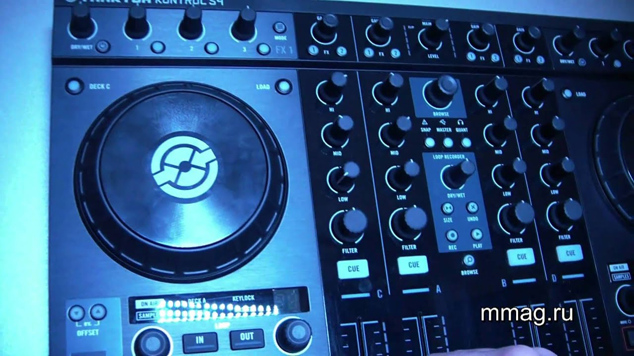 mmag.ru: Native Instruments Traktor Kontrol S4 video review - YouTube