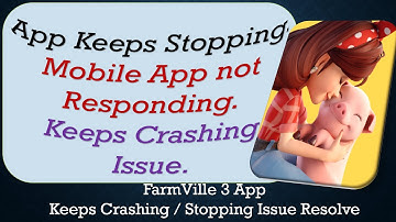 How To Fix FarmVille 3 App Keeps Stopping | Keeps Crashing Problem | Problem Resolved