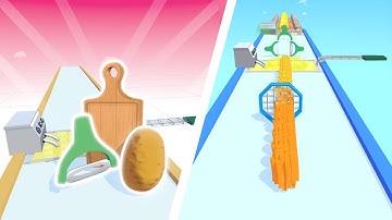 📌 Potato Rush - All Levels Gameplay Android,ios game Mobile Game Max Level New Update