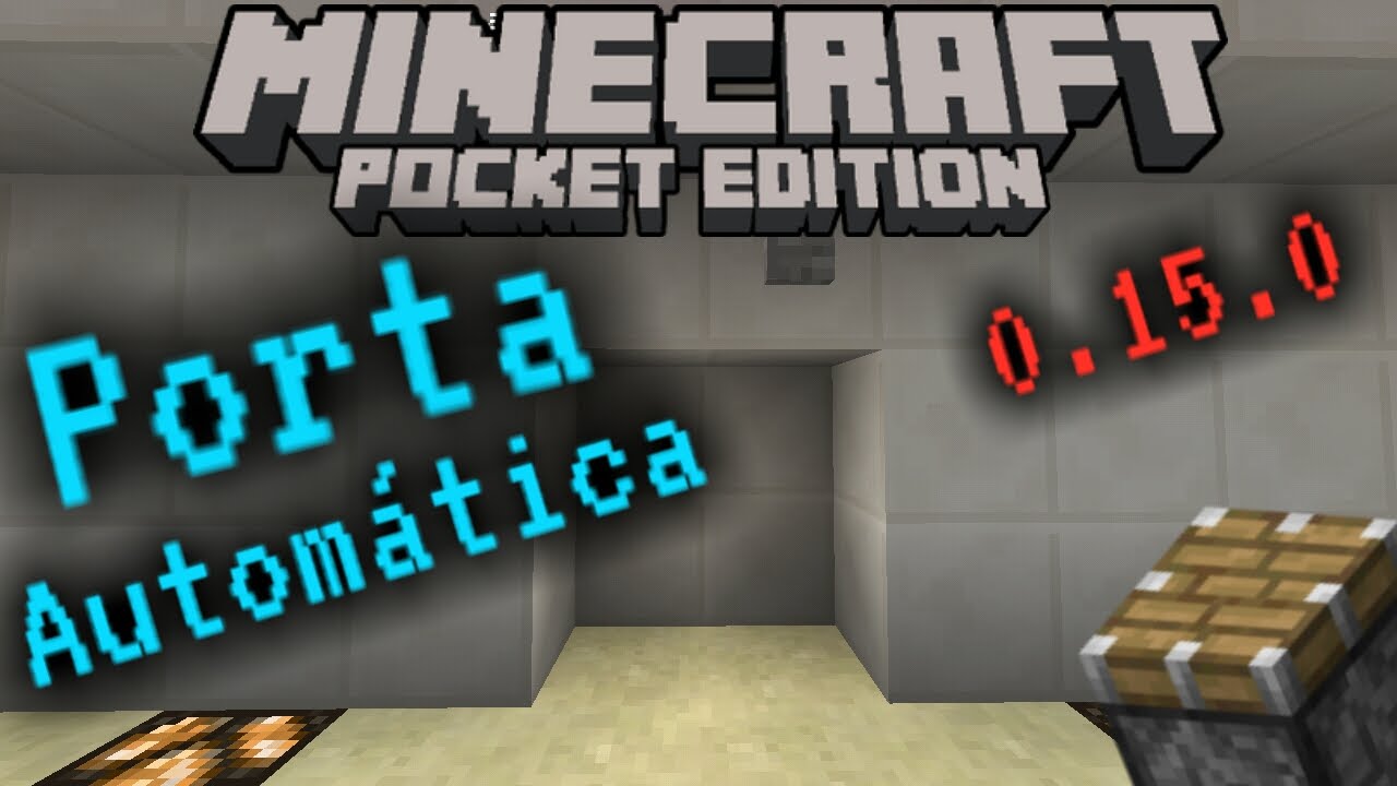 ⭐️Como fazer Plantação Automática Minecraft PE/PC/PS4/Xbox 