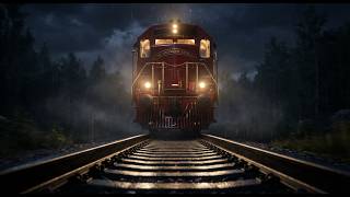 🚆Between Stations 🌧️— A Winter Night Train in the Rain 🌙 screenshot 3