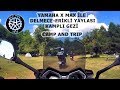 Yamaha x max ile erikli yaylas kamp  erikli pletau camp