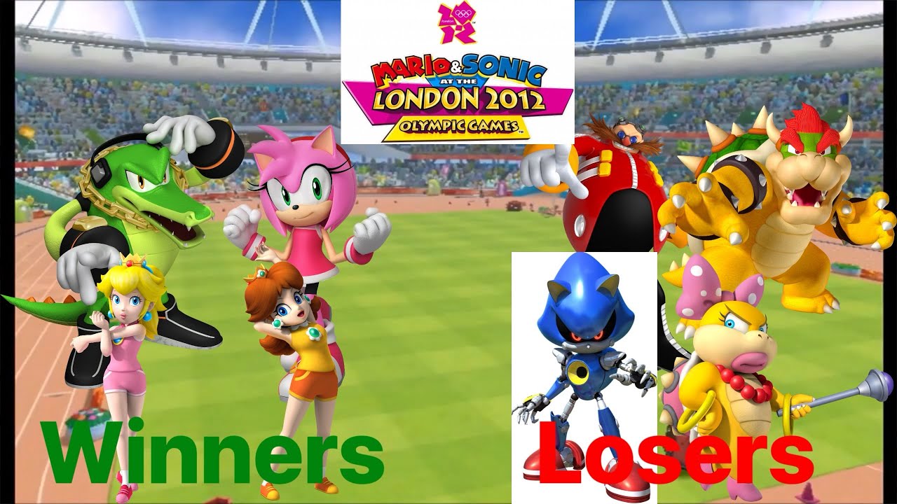 M&S at the London 2012 Team Dr. Eggman Loses to Team Vector in 4x100m Relay