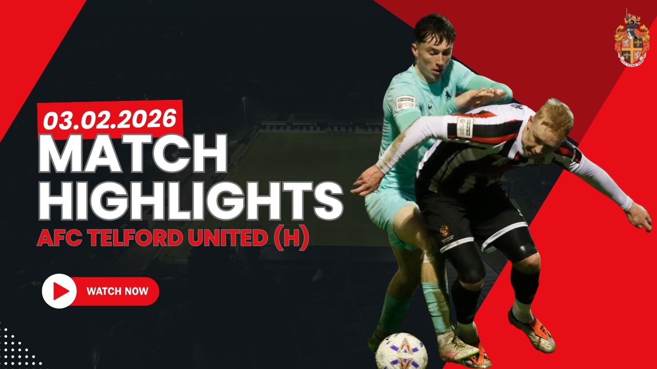 Обзор матча | Спеннимур Таун 0:2 от АФК Телфорд Юнайтед | Вторник, 3 февраля 2026 г.