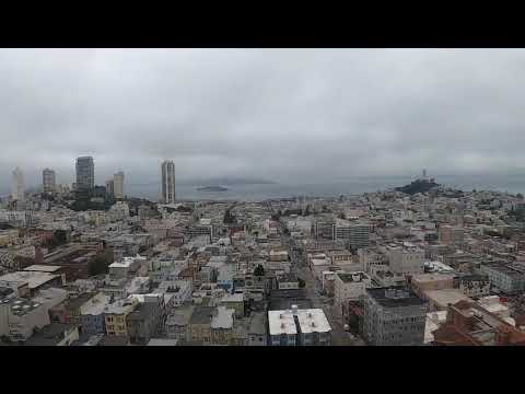 Bay View from Fairmont San Francisco (Timelapse)