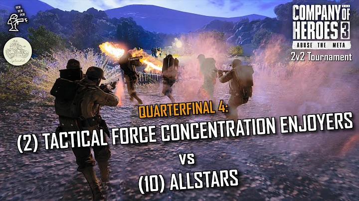 RANGERS LEAD THE WAY | ABUSE the META CoH3 Tournament | QF3 | zulu & SMOKO vs DemoHammer & Ghost