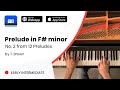 Prelude No 2 In F Minor From 12 Preludes By T Brown 