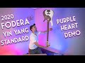 2020 Fodera Yin Yang Standard Purple Heart Olympic White Demo