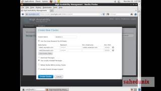RedHat Cluster Configuration Step by Step with Two Node Part1