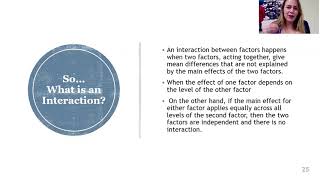 chys 2p52 week 12 what are main effects and interactions by Dr. Erin Panda, Brock University